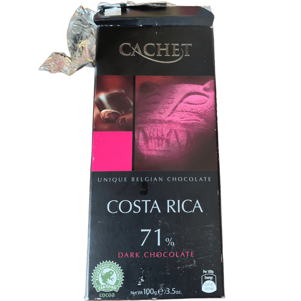 Cachet 71 % Costa Rica Dark Chocolate