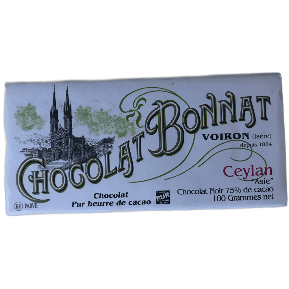 Chocolat Bonnat Ceylan Assie 75 %