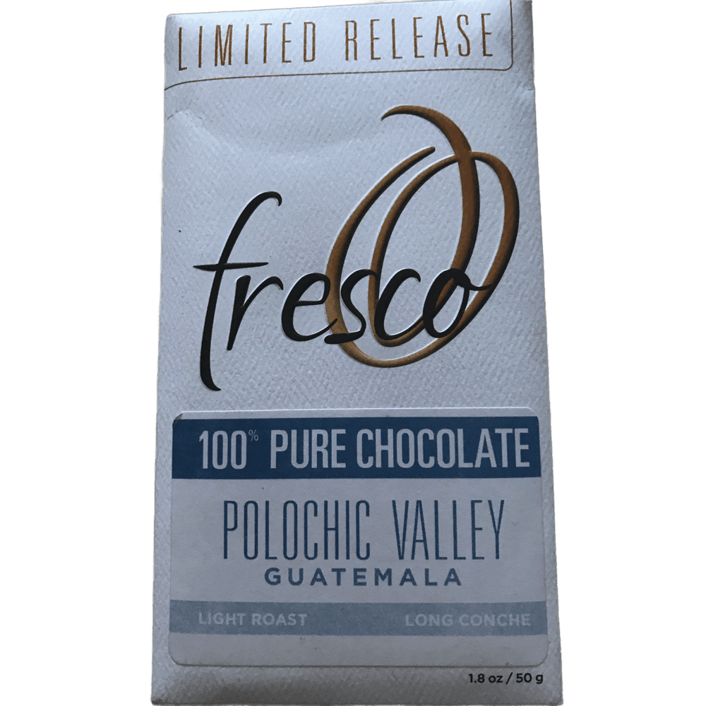 Fresco Chocolate Guatemala Polochic Valley 100 % Light Roast