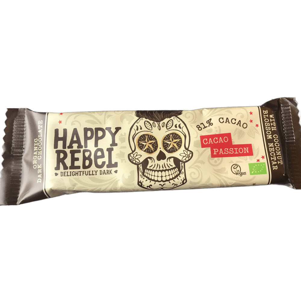 Happy Rebel 81 % Cacao Passion