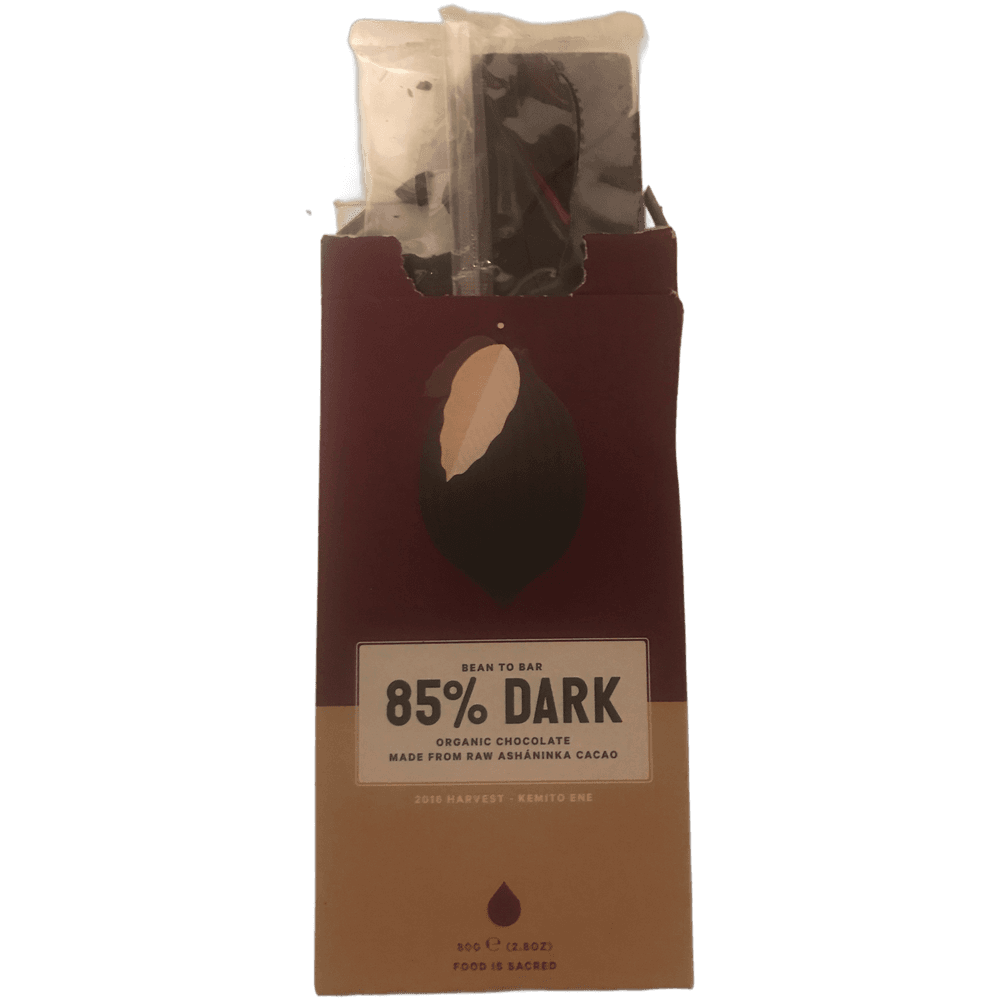 Loving Earth 85 % Made From Raw Ashaninka Cacao