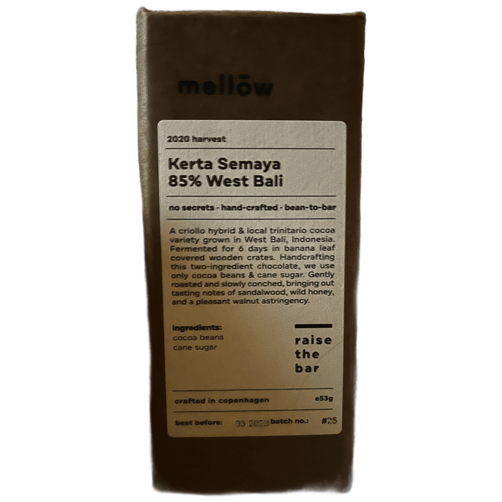 Mellow Kerta Semaya 85 % West Bali