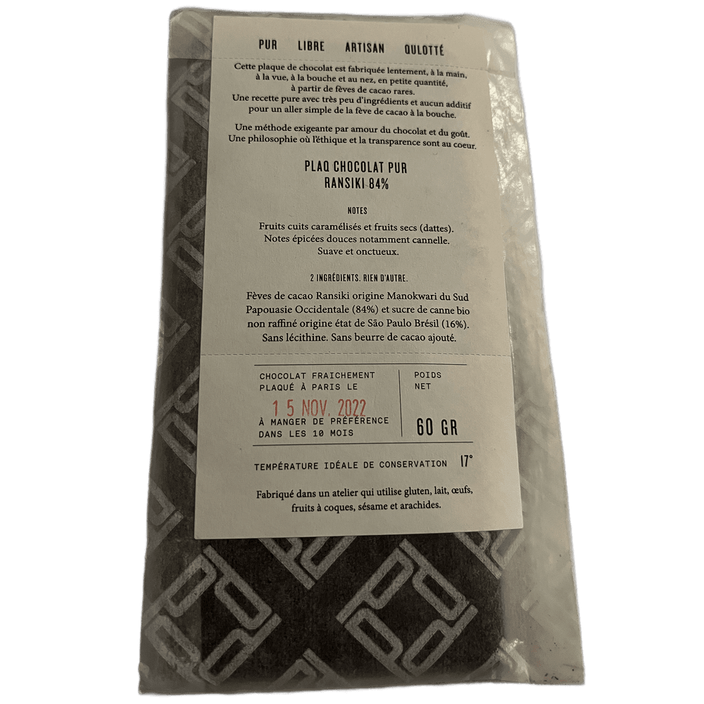 Plaq Papua New Guinea Ransiki 84 %