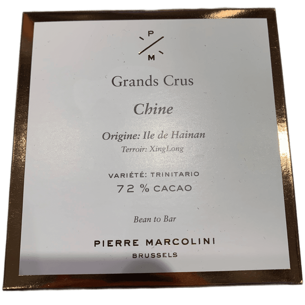 Pierre Marcolini Trinitario 72 % Ile De Hainan China