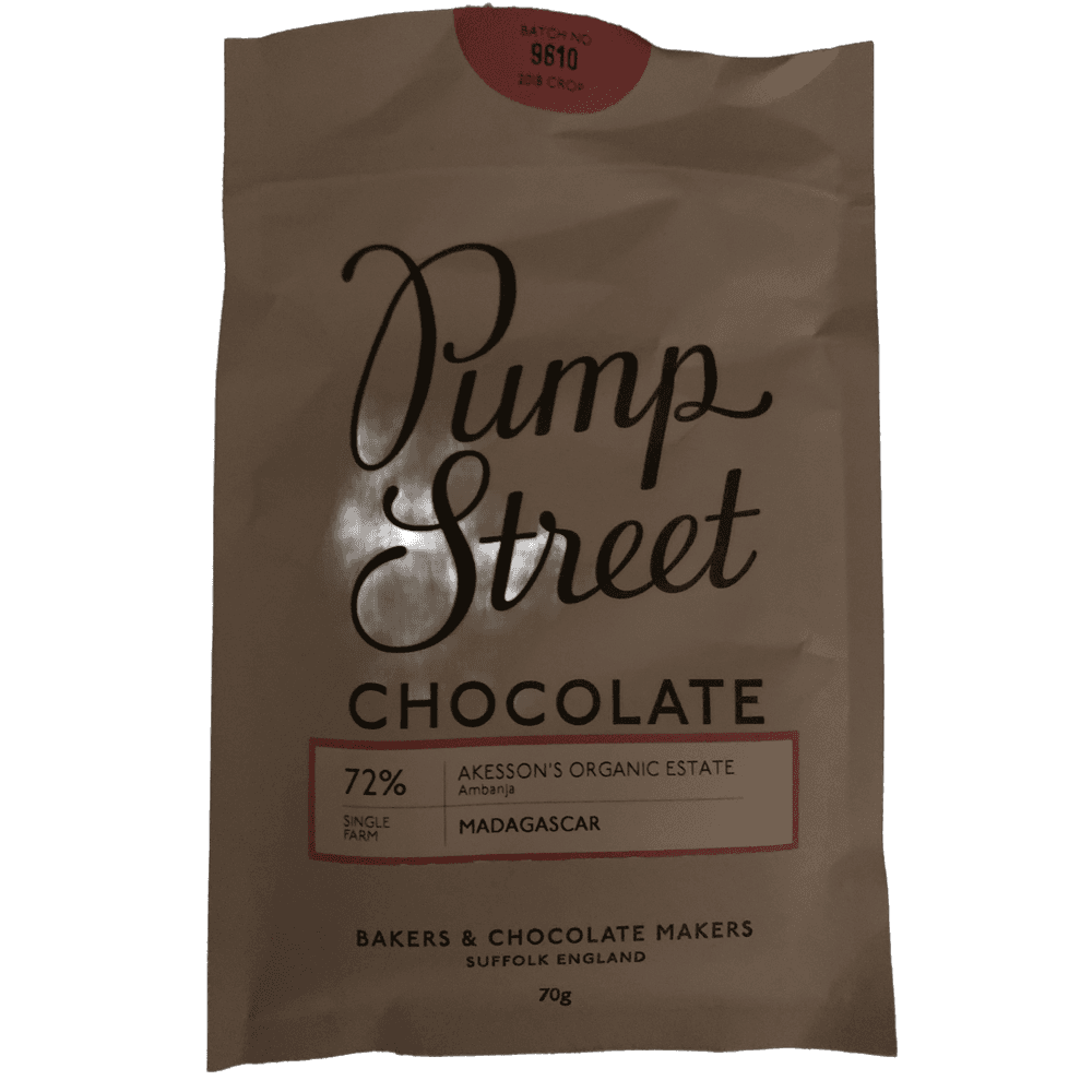 Pump Street 72 % Akesson'S Organic Estate Madagascar