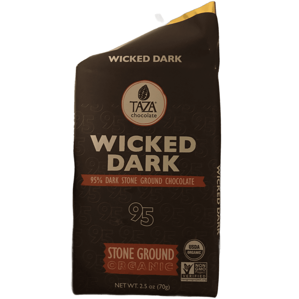 Taza Wicked Dark 95 % Dark Stone Ground Chocolate
