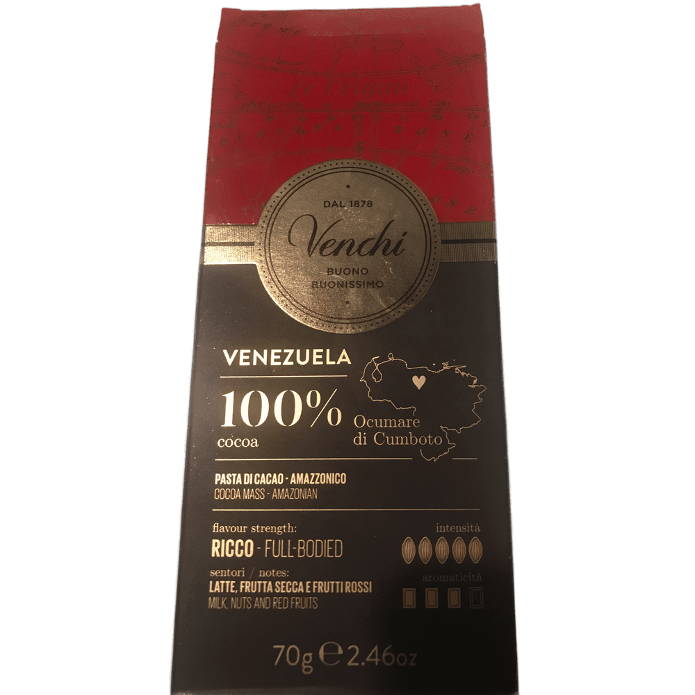 Venchi Venezuela Ocumare Di Cumboto Cocoa Mass Amazonian 100 %
