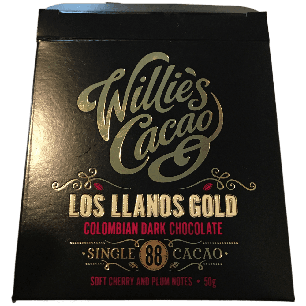 Willies Cacao 88 % Los Llanos Colombian Dark Chocolate