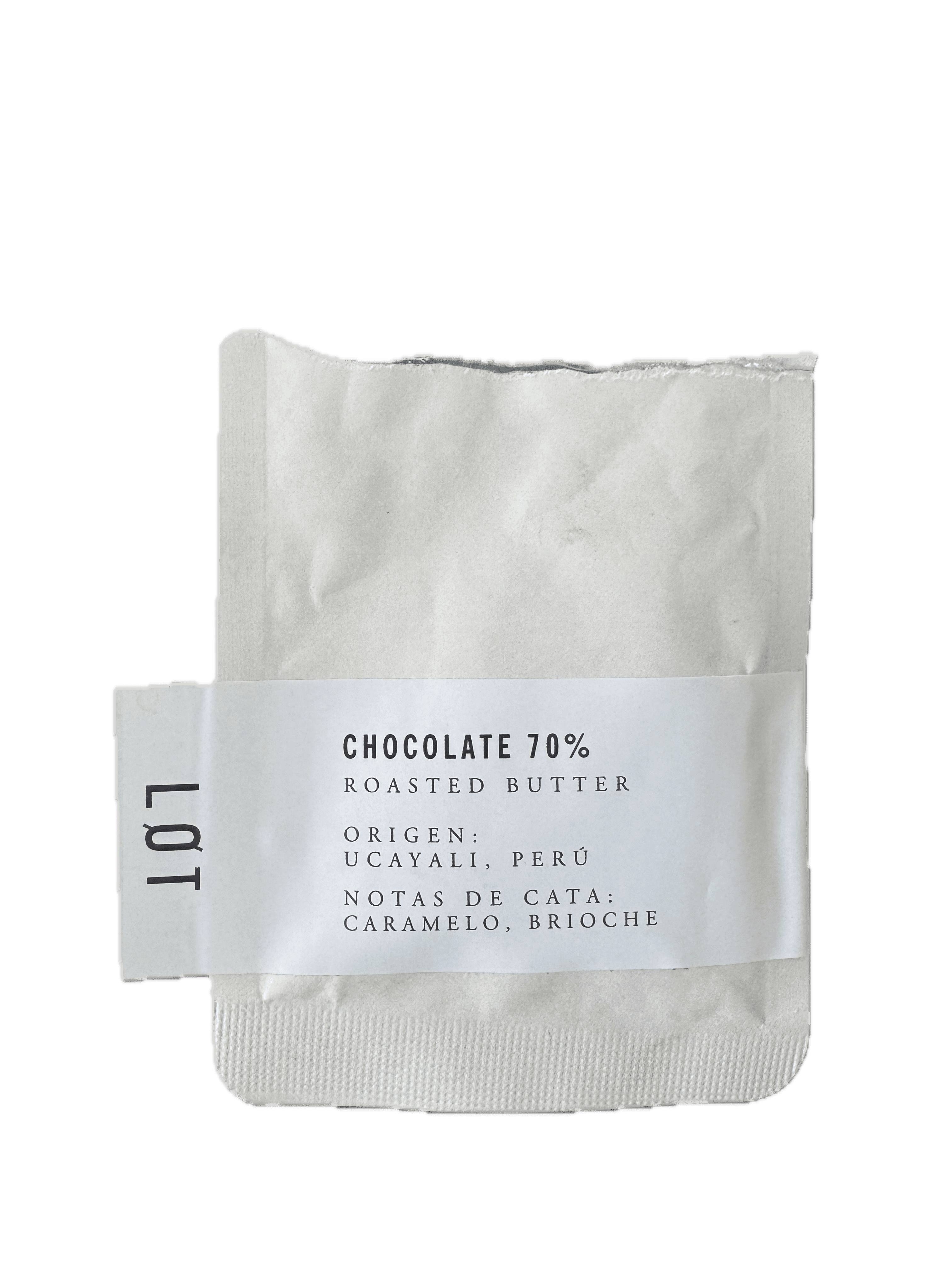 LOT CHOCOLATE 70% ROASTED BUTTER CAYALI, PERÚ