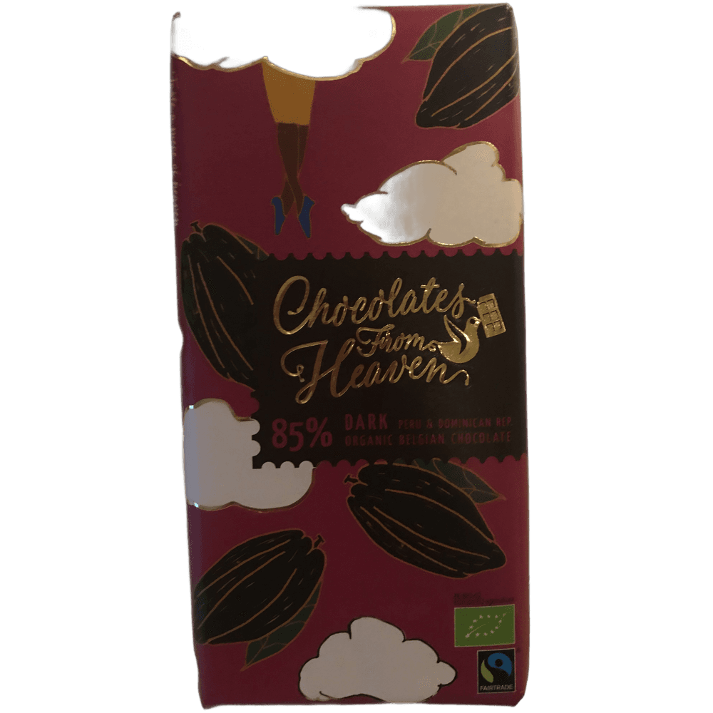 Chocolate From Heaven Dominican Republic and Peru 85 %