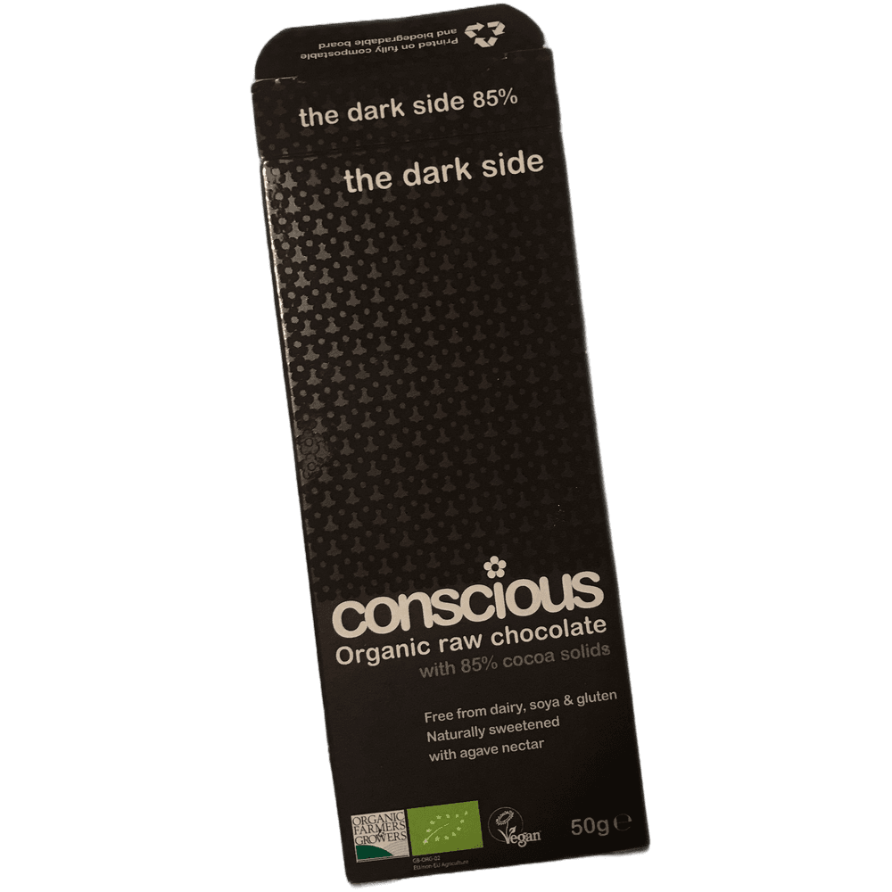 Concious 85 % Organic Raw the Dark Side