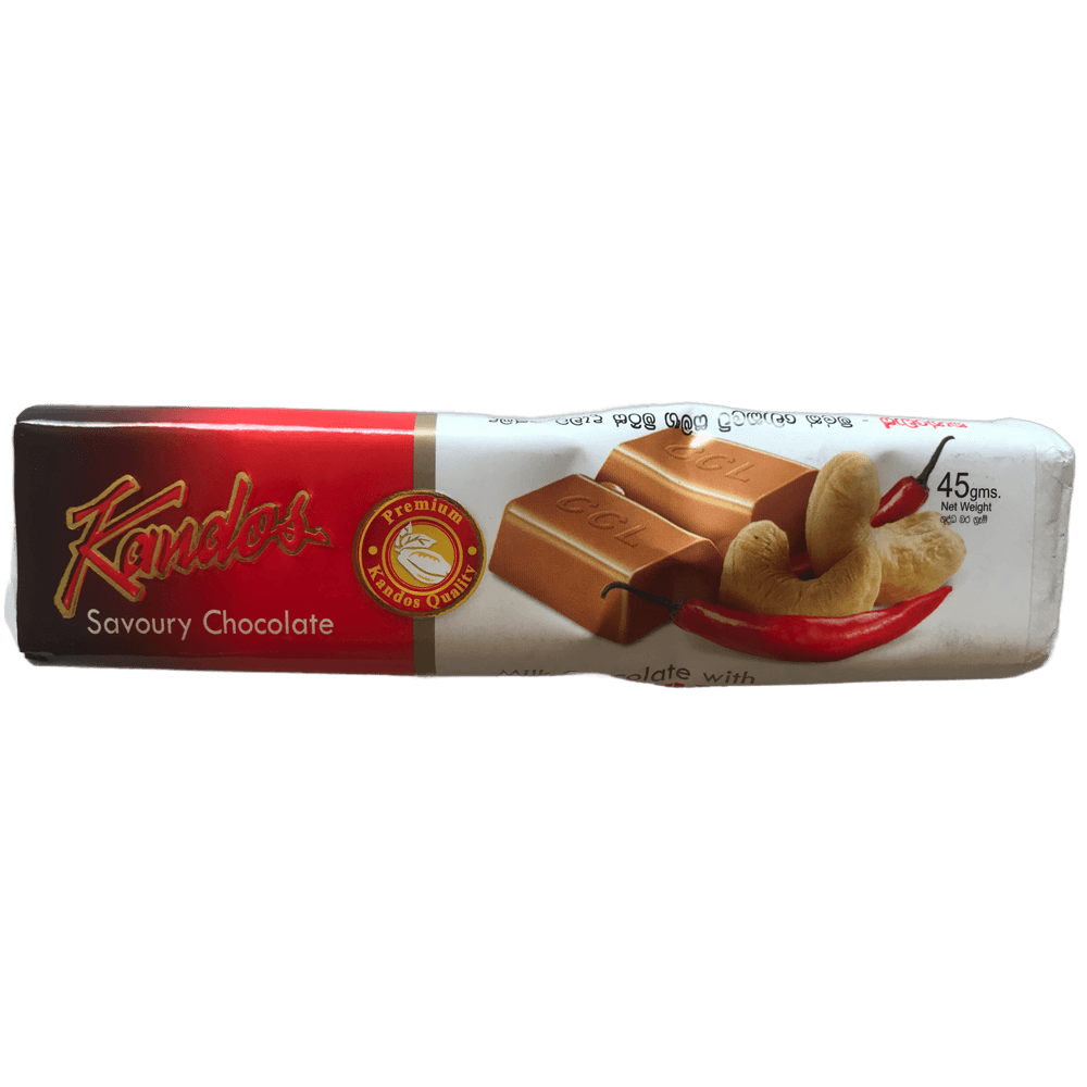 Kandos Savoury Chocolate With Cashews and Chilli